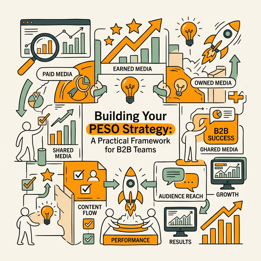 Building Your PESO Strategy: A Practical Framework for B2B Teams
