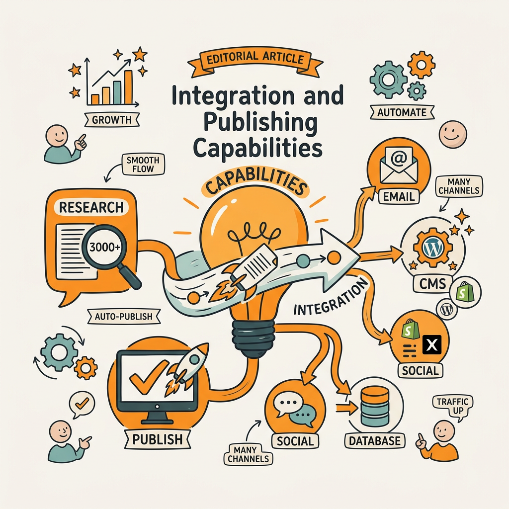 Integration and Publishing Capabilities
