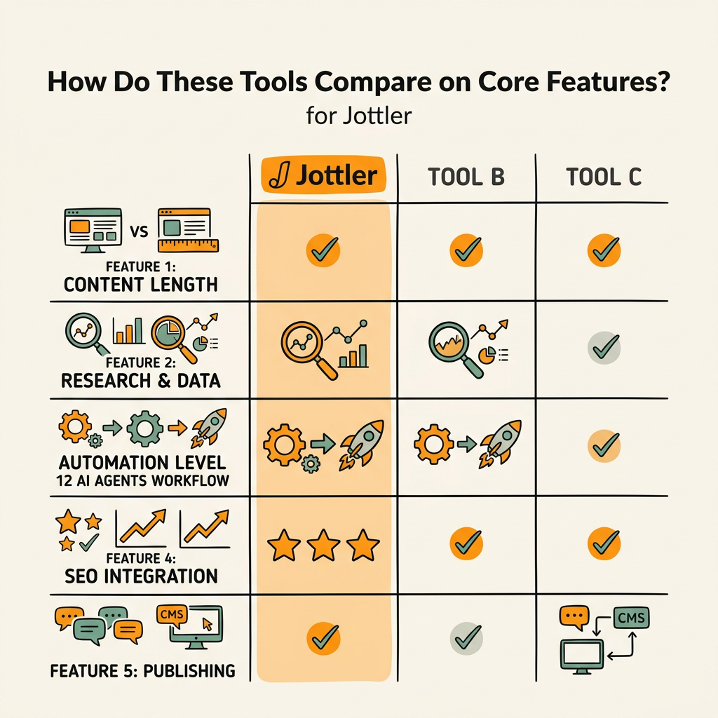How Do These Tools Compare on Core Features?