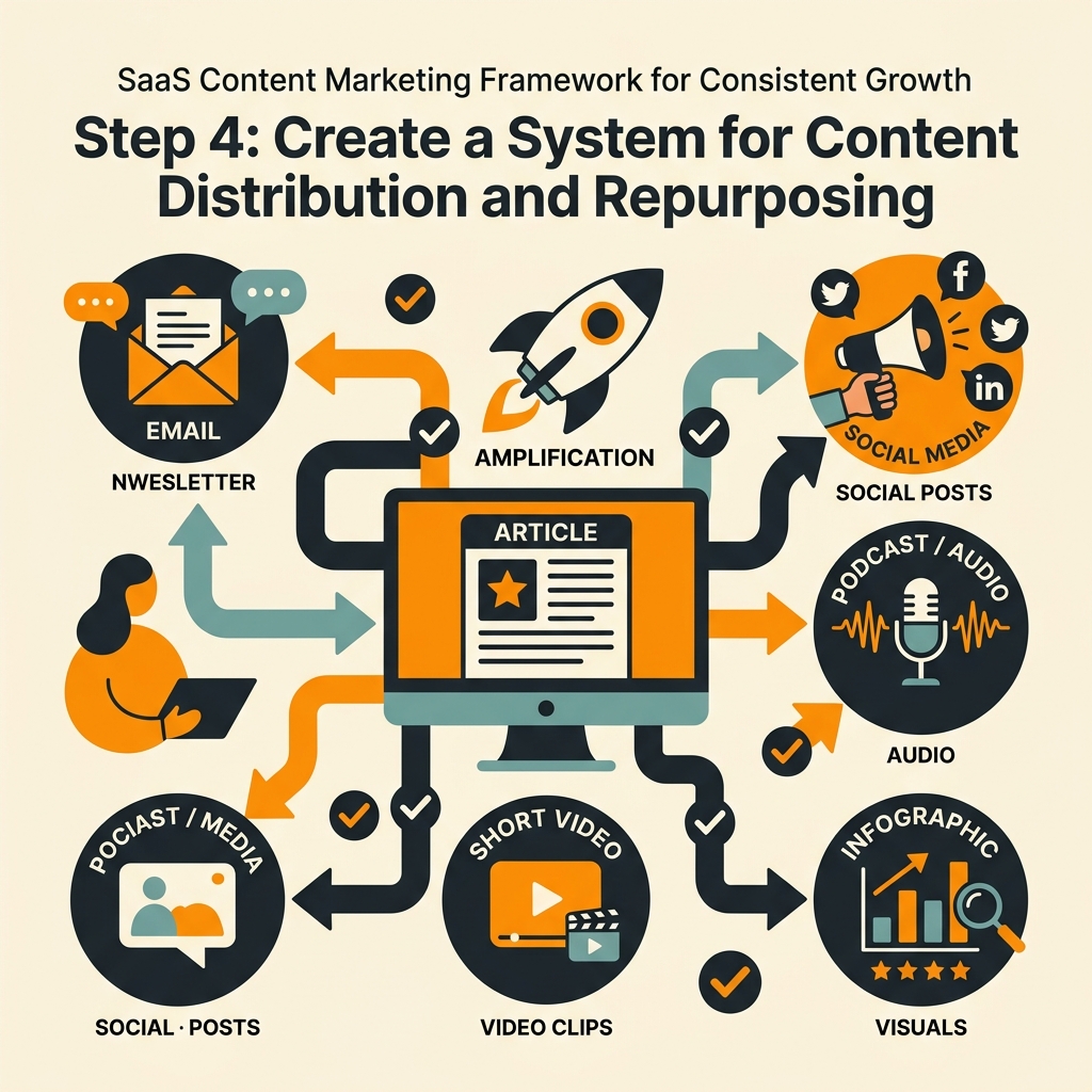 Step 4: Create a System for Content Distribution and Repurposing