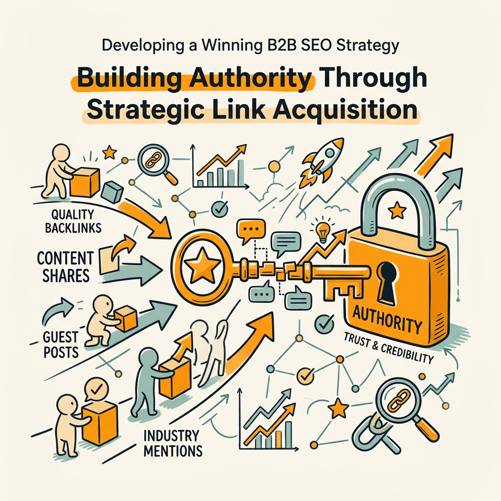 Building Authority Through Strategic Link Acquisition