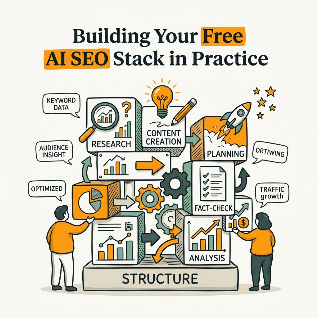 Building Your Free AI SEO Stack in Practice