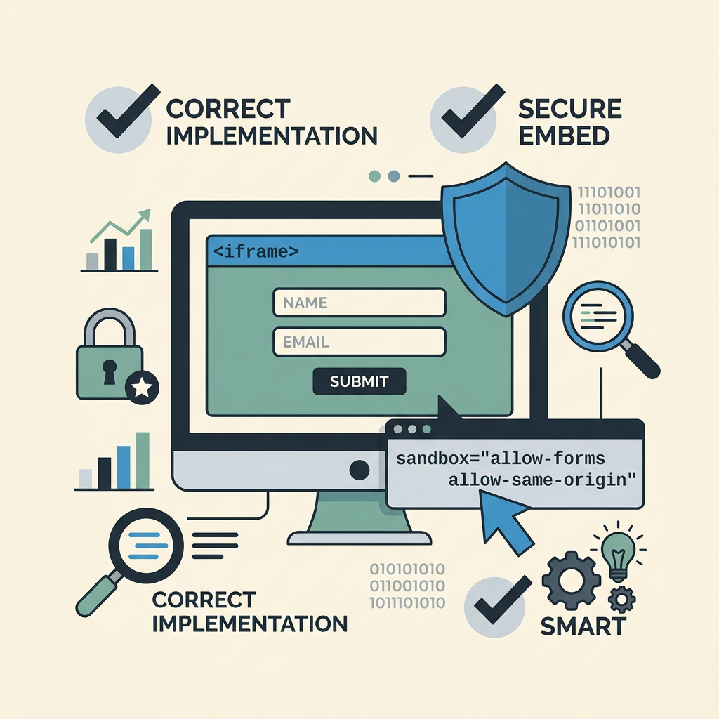 How to Implement the Sandbox Attribute Correctly