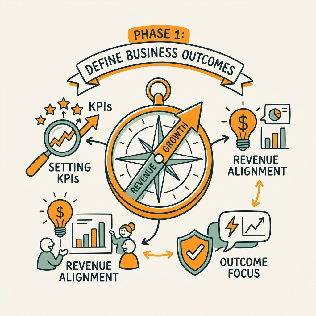 Phase 1: Define Business Outcomes and Set Revenue-Aligned KPIs