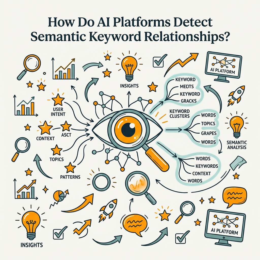 How Do AI Platforms Detect Semantic Keyword Relationships?