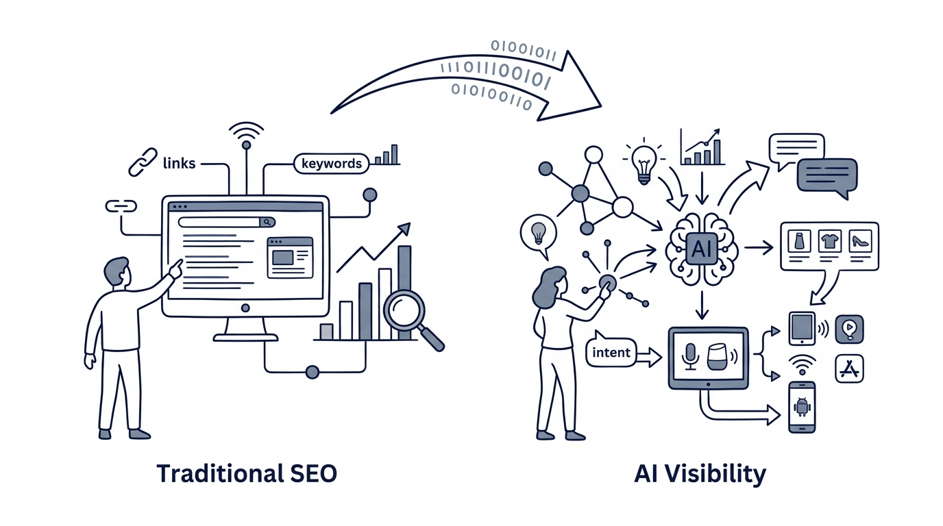 How Is AI Visibility Different From Traditional SEO?