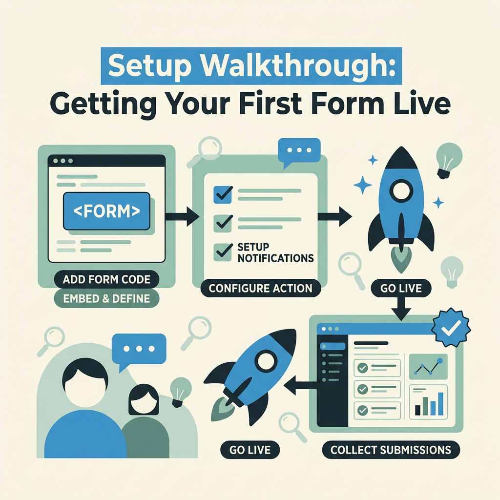 Setup Walkthrough: Getting Your First Form Live