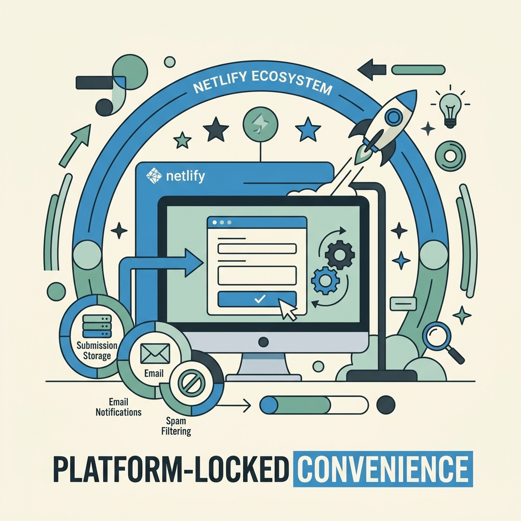 Netlify Forms: Platform-Locked Convenience