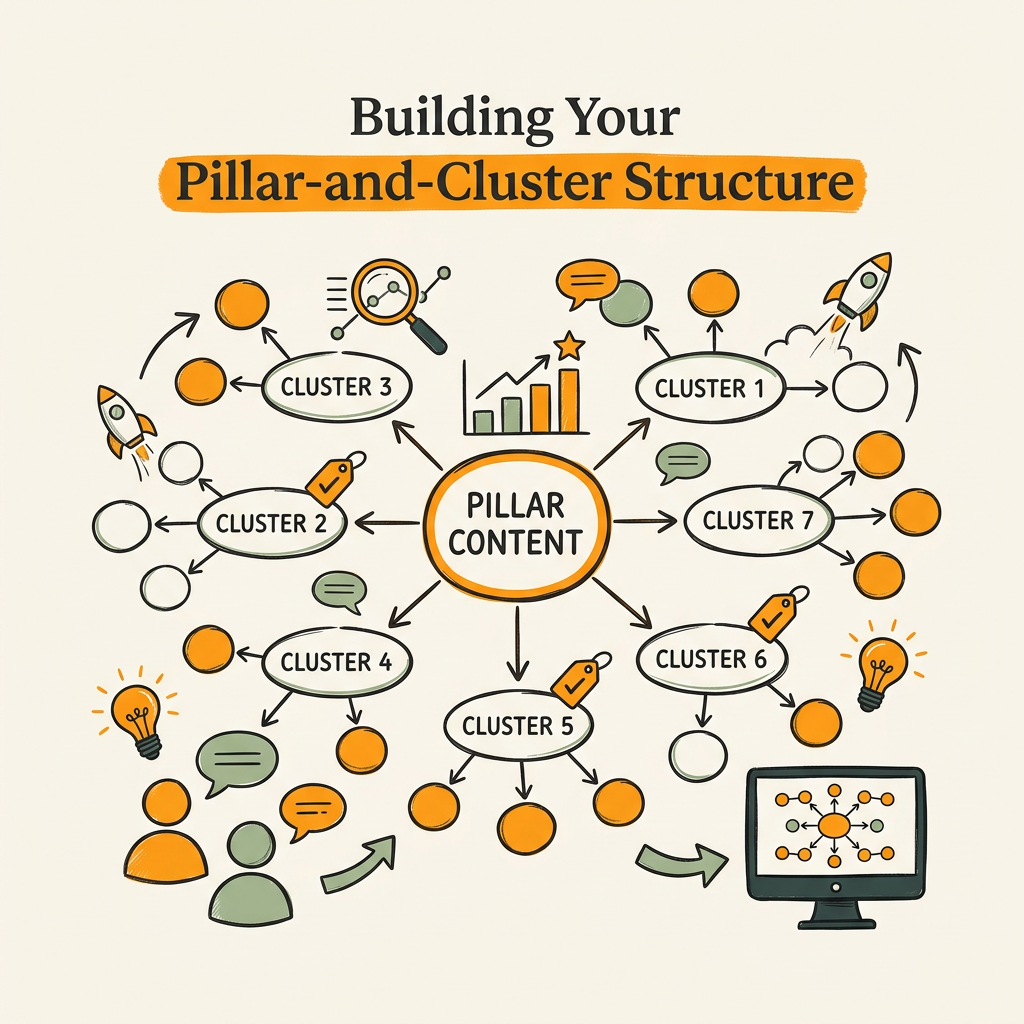 Building Your Pillar-and-Cluster Structure