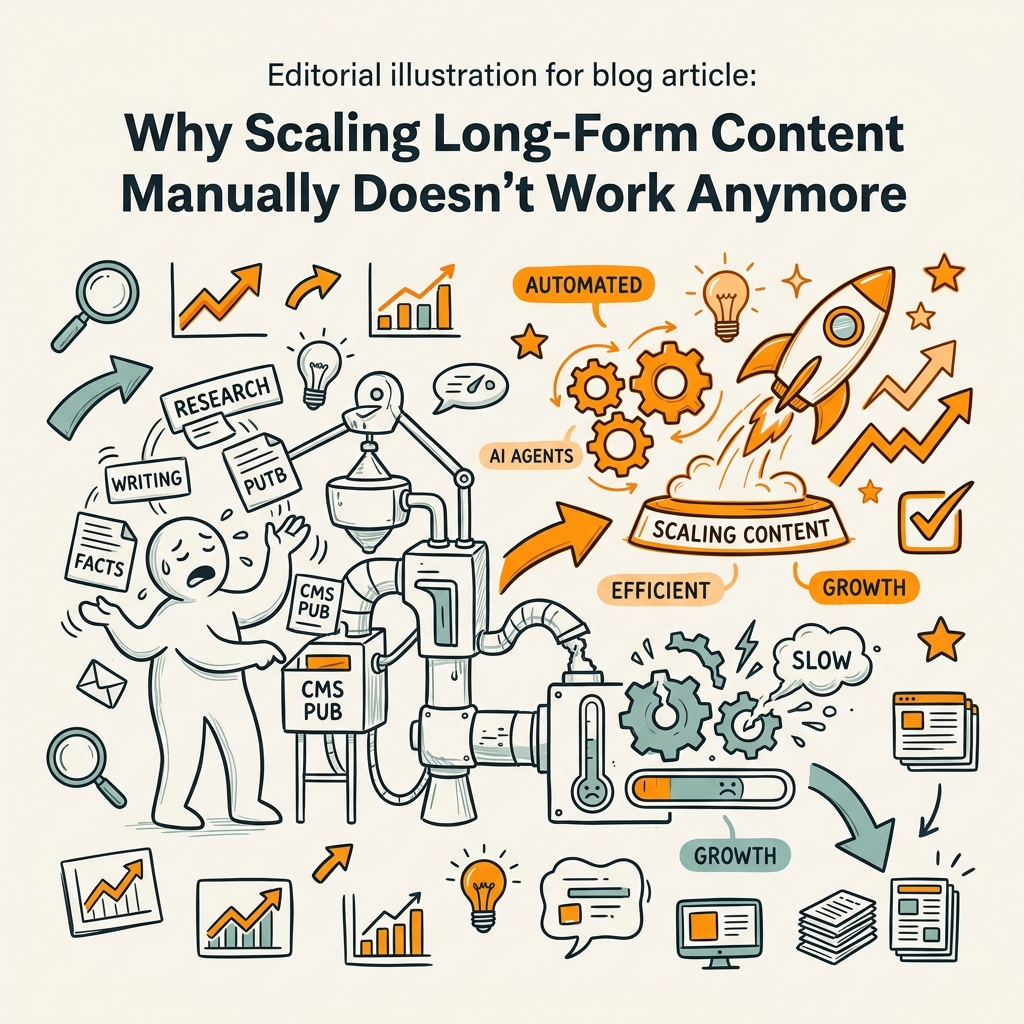 Why Scaling Long-Form Content Manually Doesn't Work Anymore