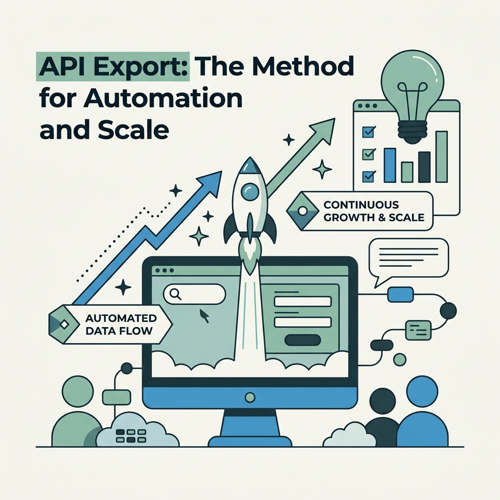 API Export: The Method for Automation and Scale