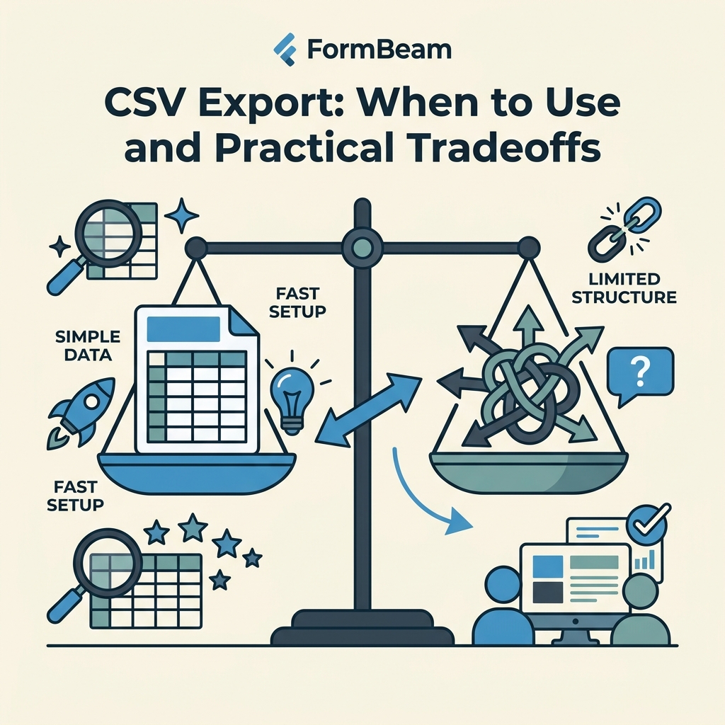 CSV Export: When to Use and Practical Tradeoffs