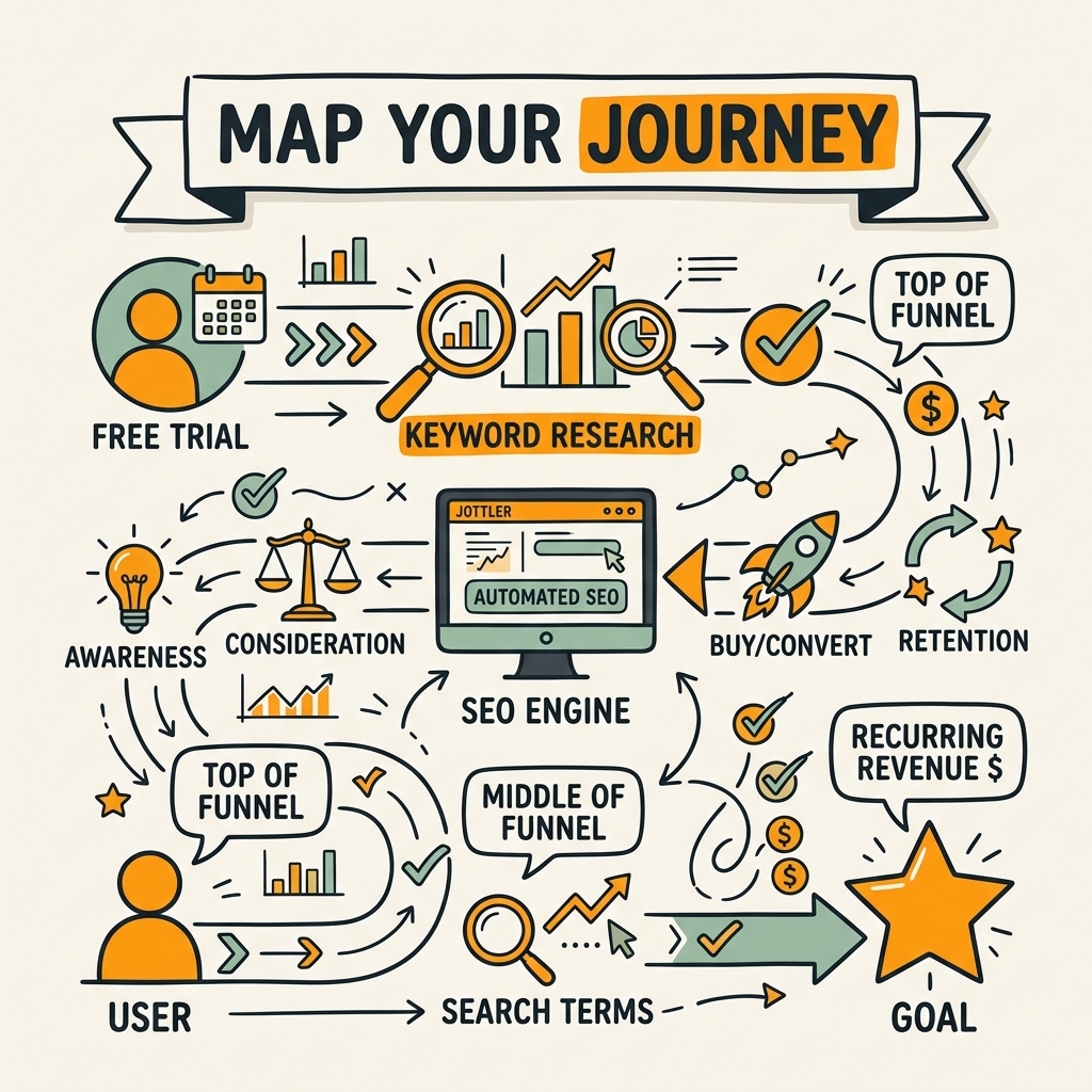 How to Map Your SaaS Buyer Journey to Keyword Targeting