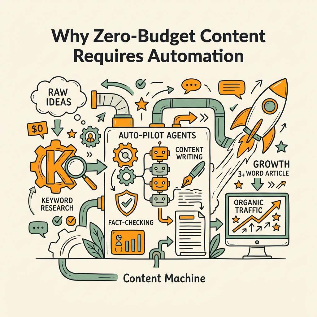 Why Zero-Budget Content Requires Automation