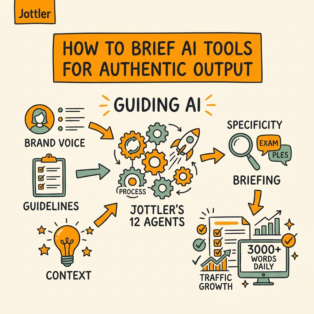 How to Brief AI Tools for Authentic Output
