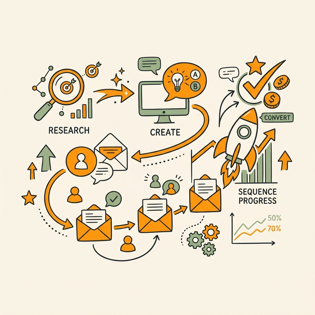 How to Structure a High-Converting Cold Email Sequence