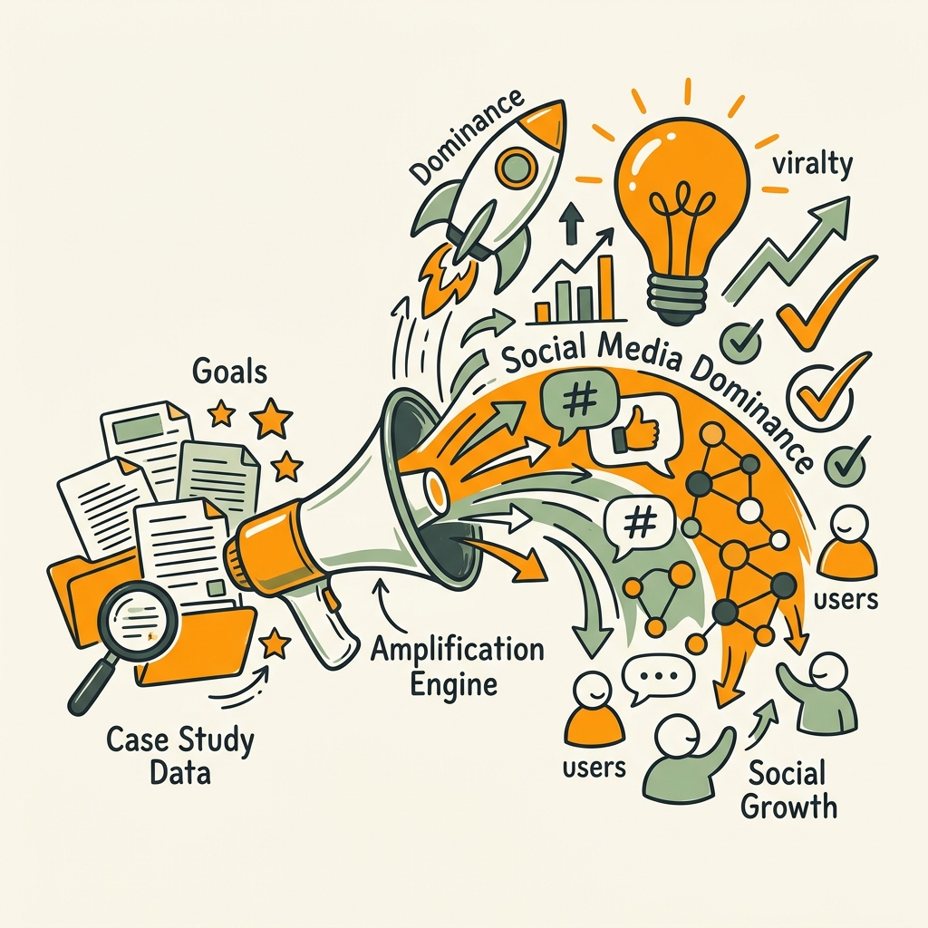 Turning Case Study Content Into Social Media Dominance