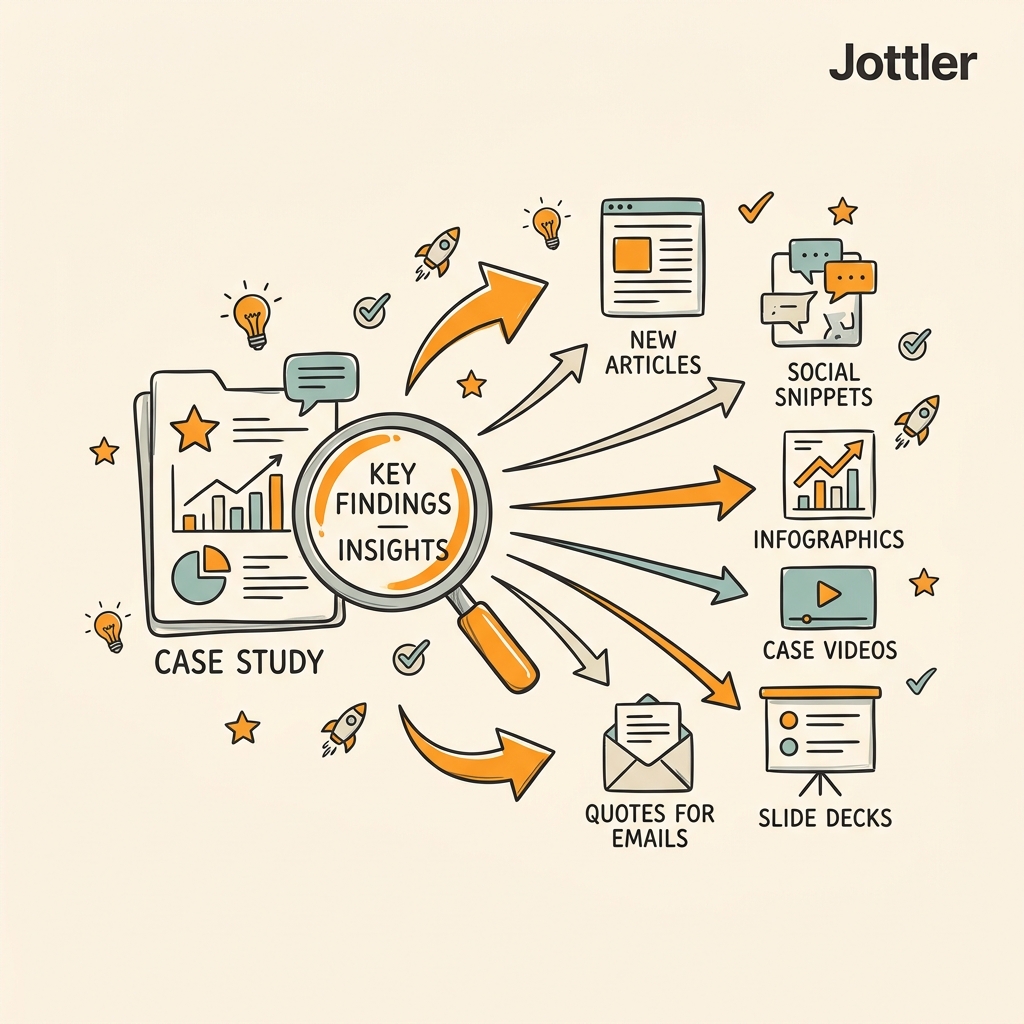 How to Extract Repurposable Assets From Every Case Study