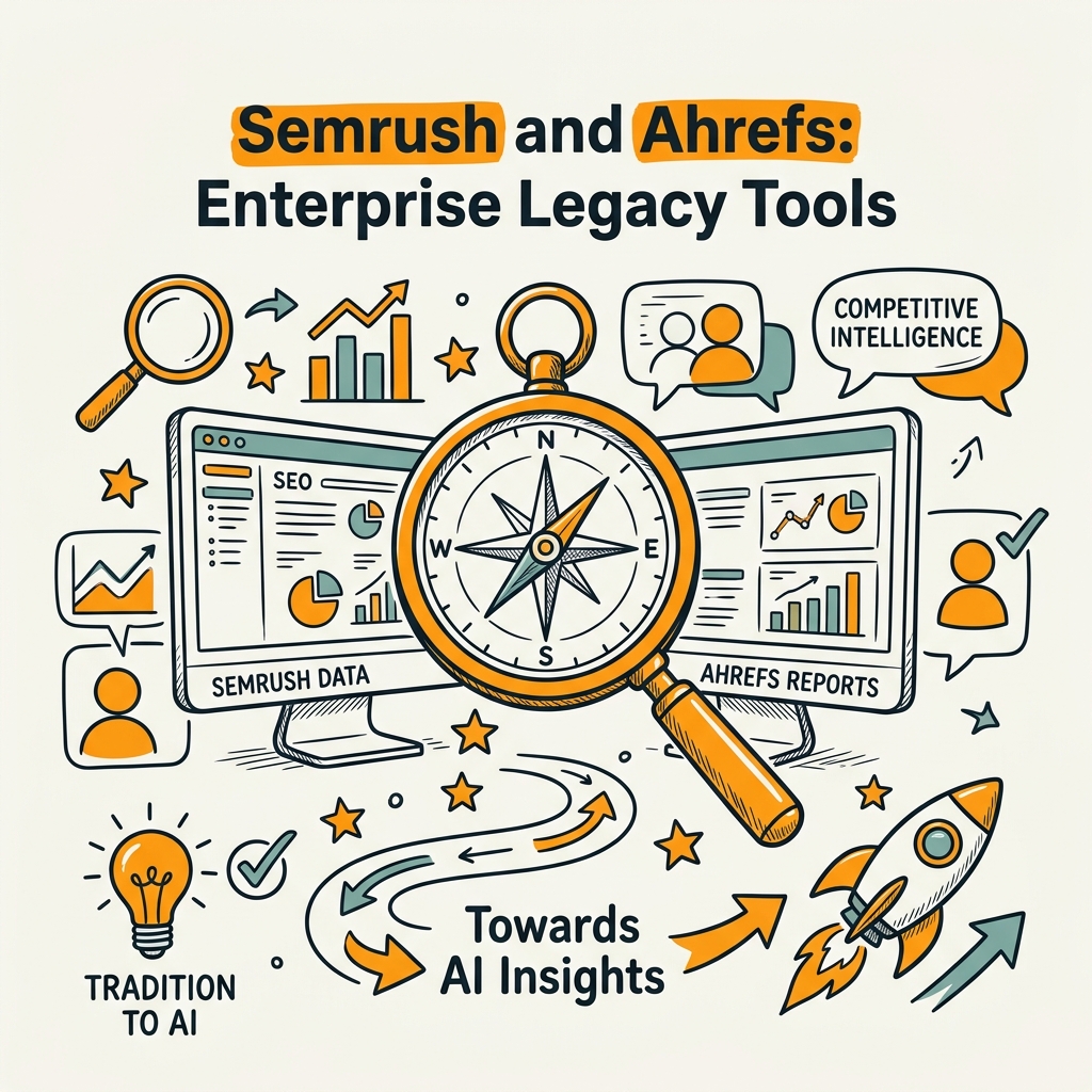 Semrush and Ahrefs: Enterprise Legacy Tools