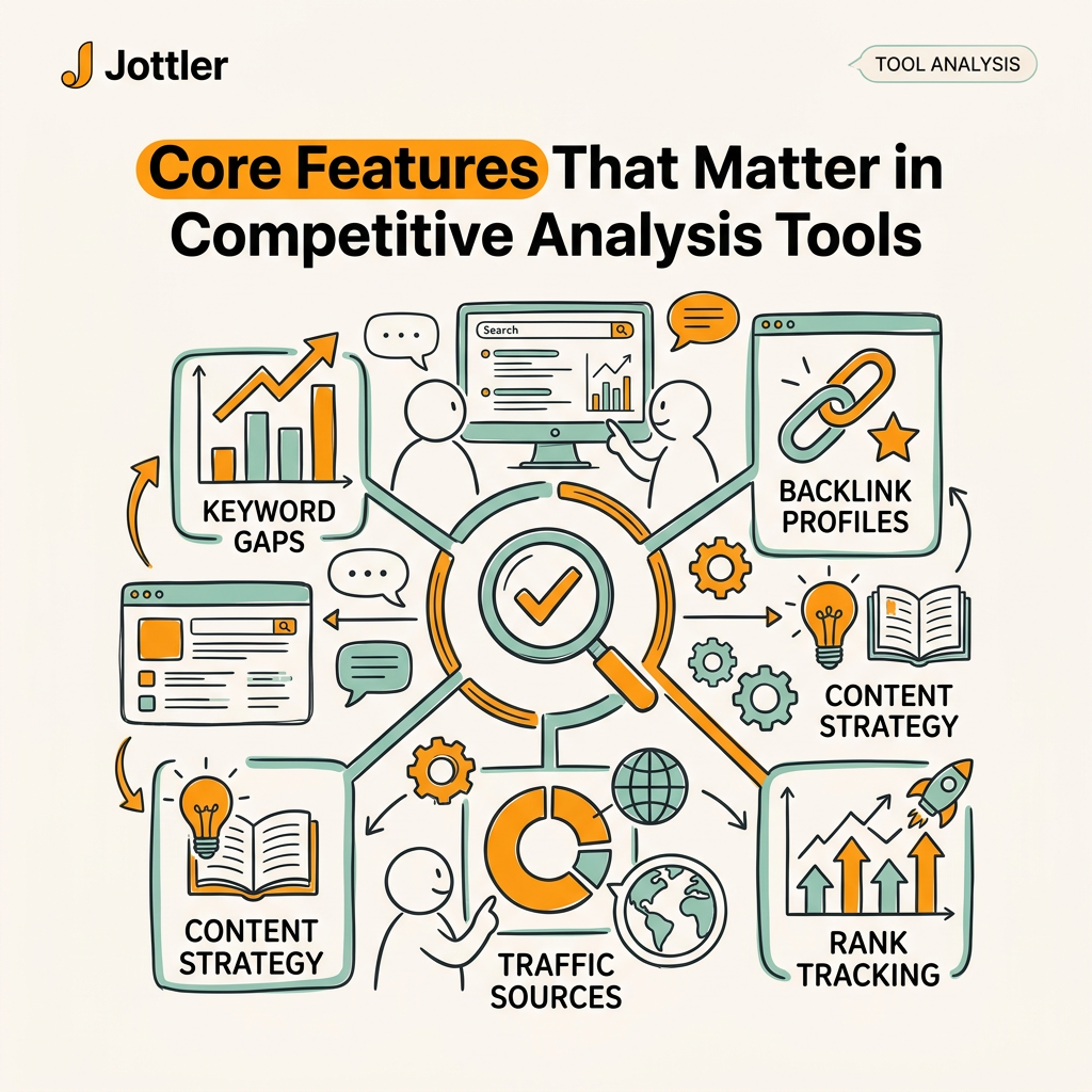 Core Features That Matter in Competitive Analysis Tools