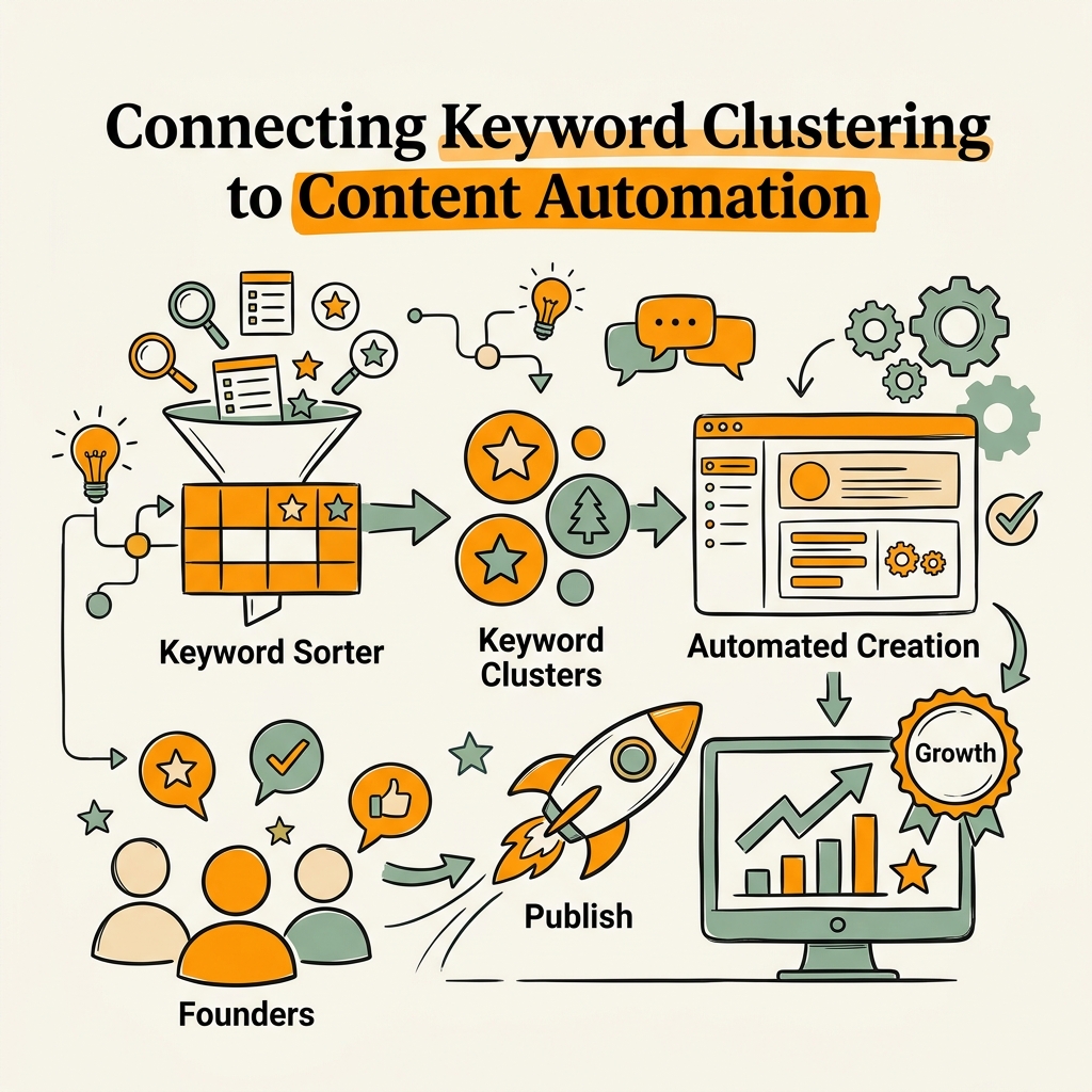 Connecting Keyword Clustering to Content Automation