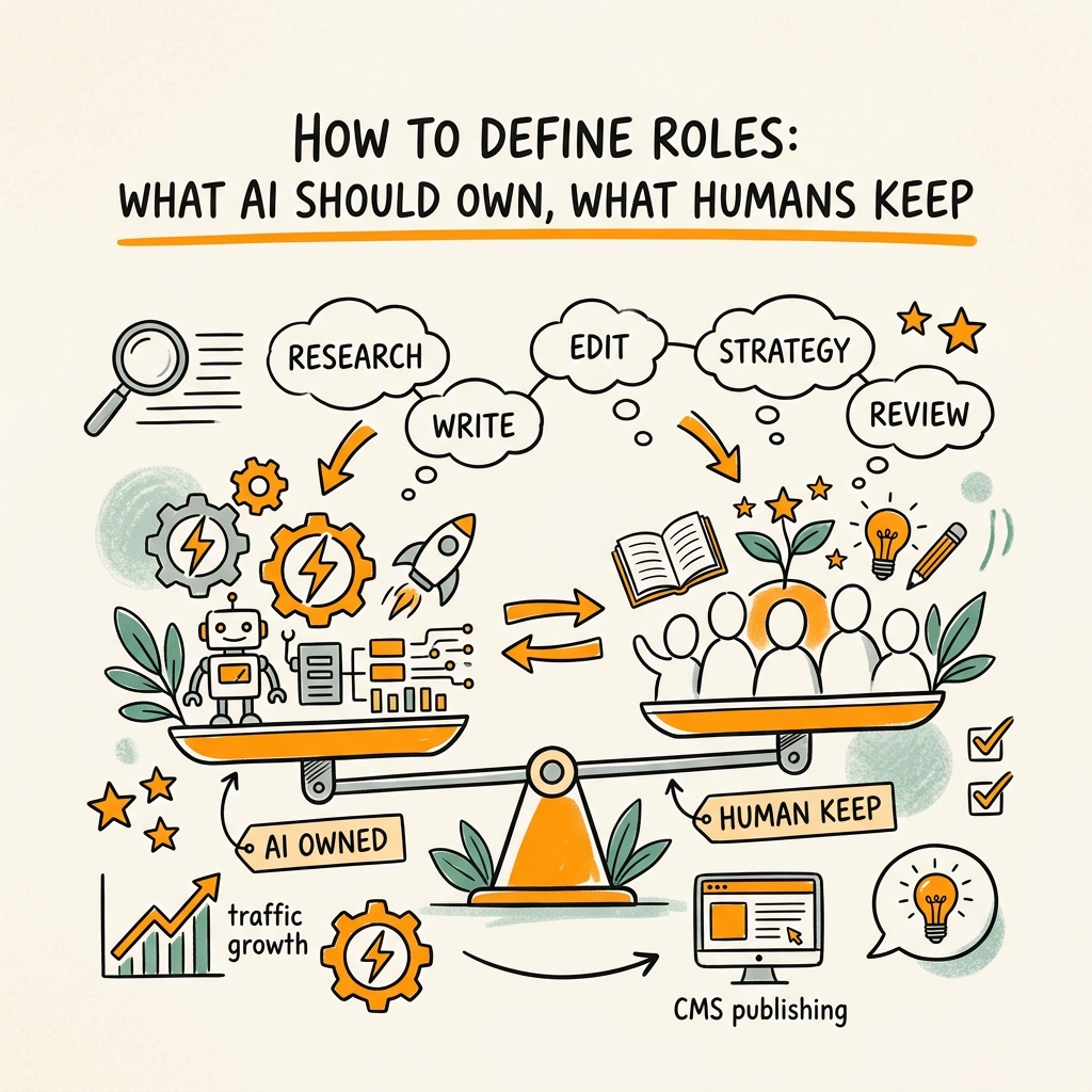 How to Define Roles: What AI Should Own, What Humans Keep