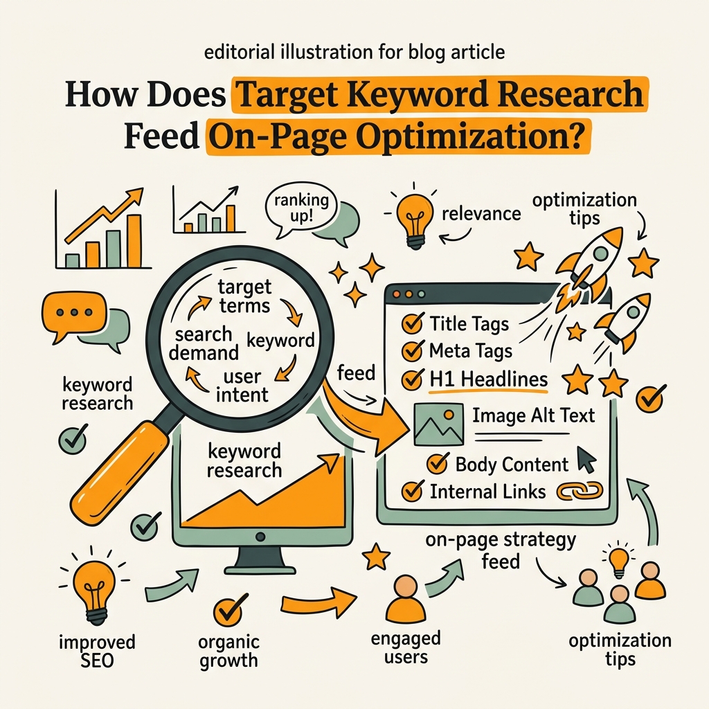 How Does Target Keyword Research Feed On-Page Optimization?