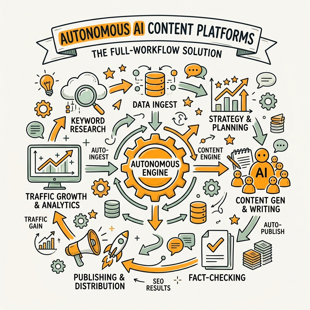 Autonomous AI Content Platforms: The Full-Workflow Solution