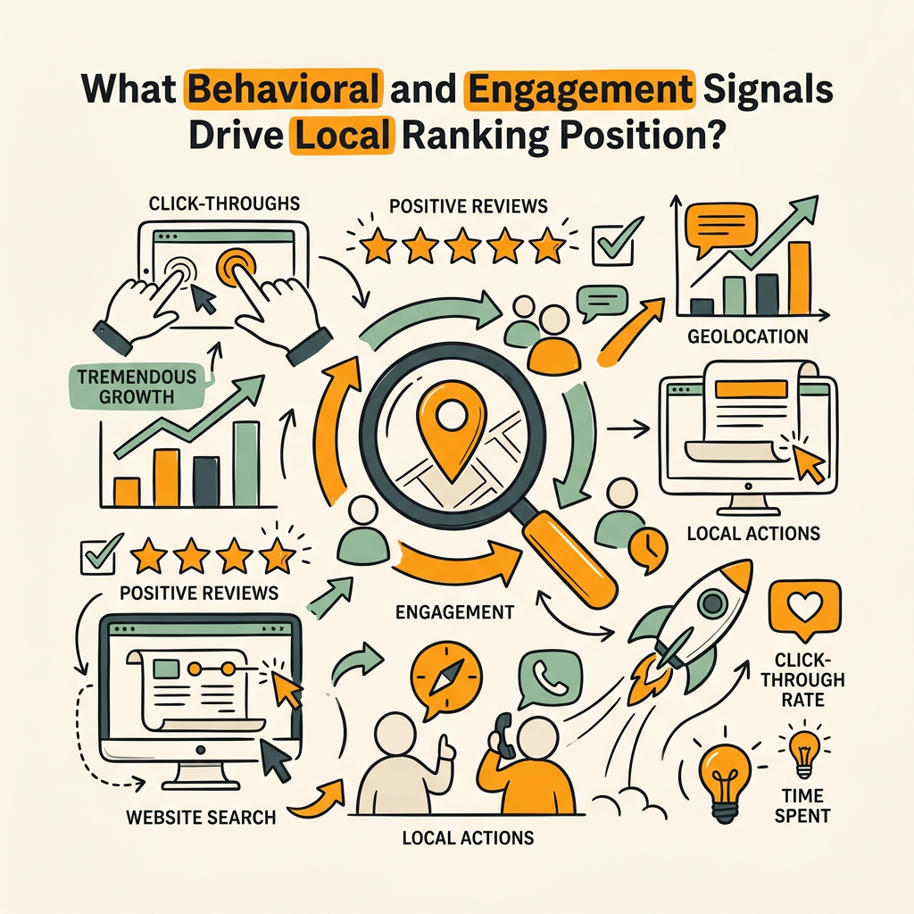 What Behavioral and Engagement Signals Drive Local Ranking Position?