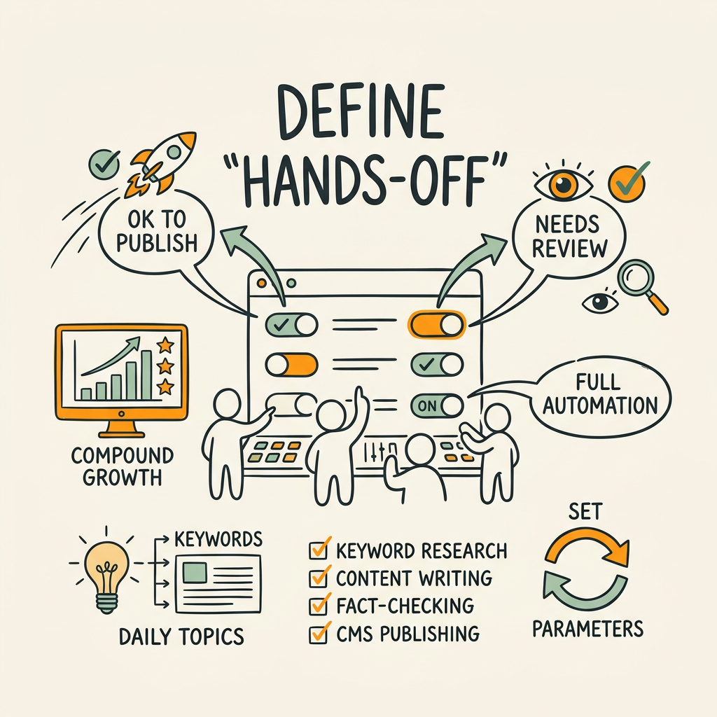 Define What Hands-Off Means for Your Team