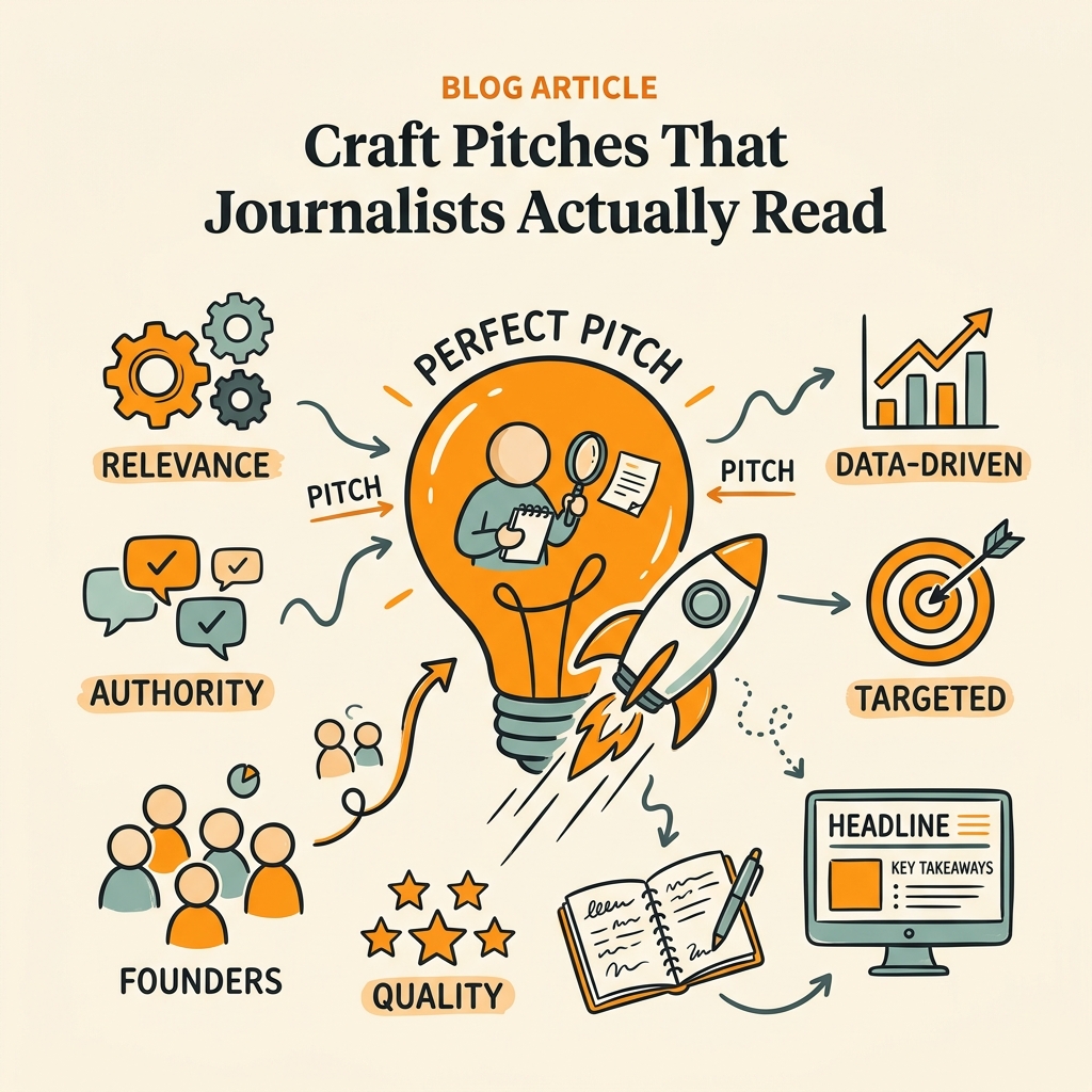 Craft Pitches That Journalists Actually Read