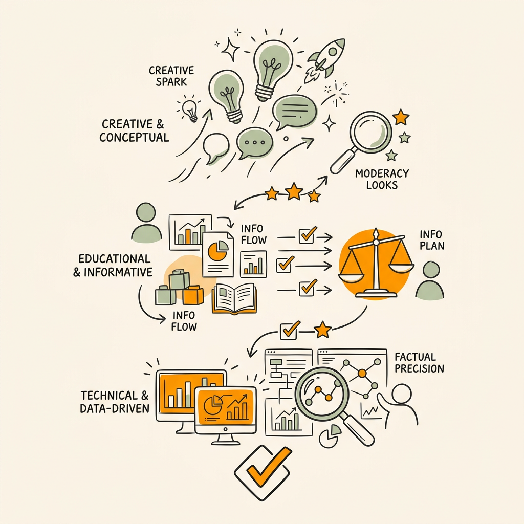 The Accuracy Requirements for Different Content Types