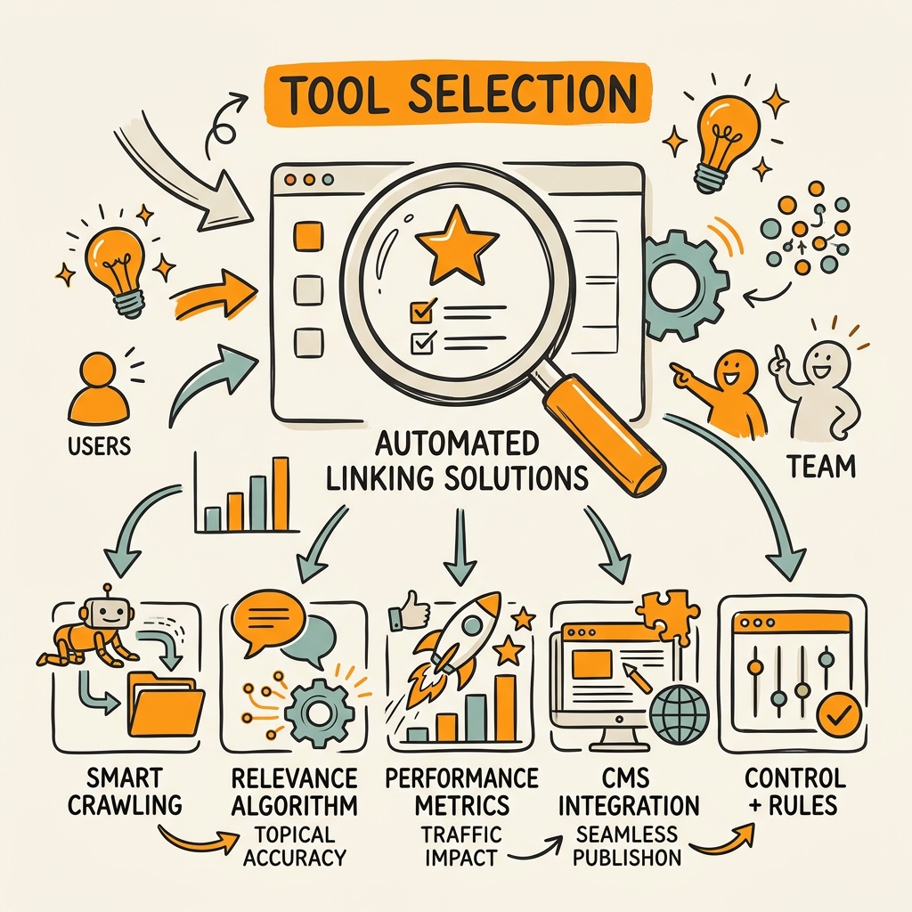Tool Selection: What to Look for in an Automated Internal Linking Solution
