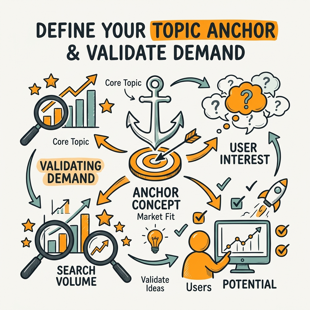 How to Define Your Topic Anchor and Validate Demand