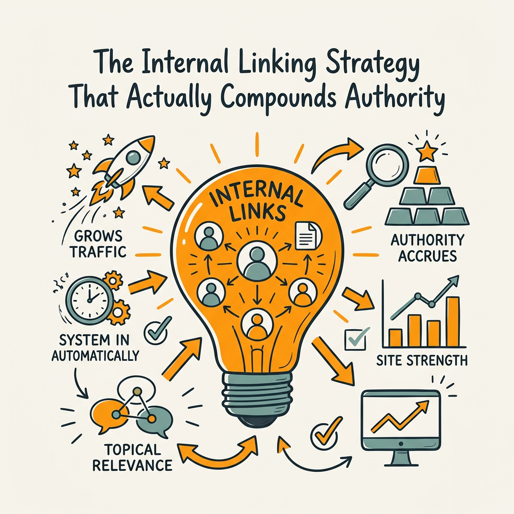 The Internal Linking Strategy That Actually Compounds Authority