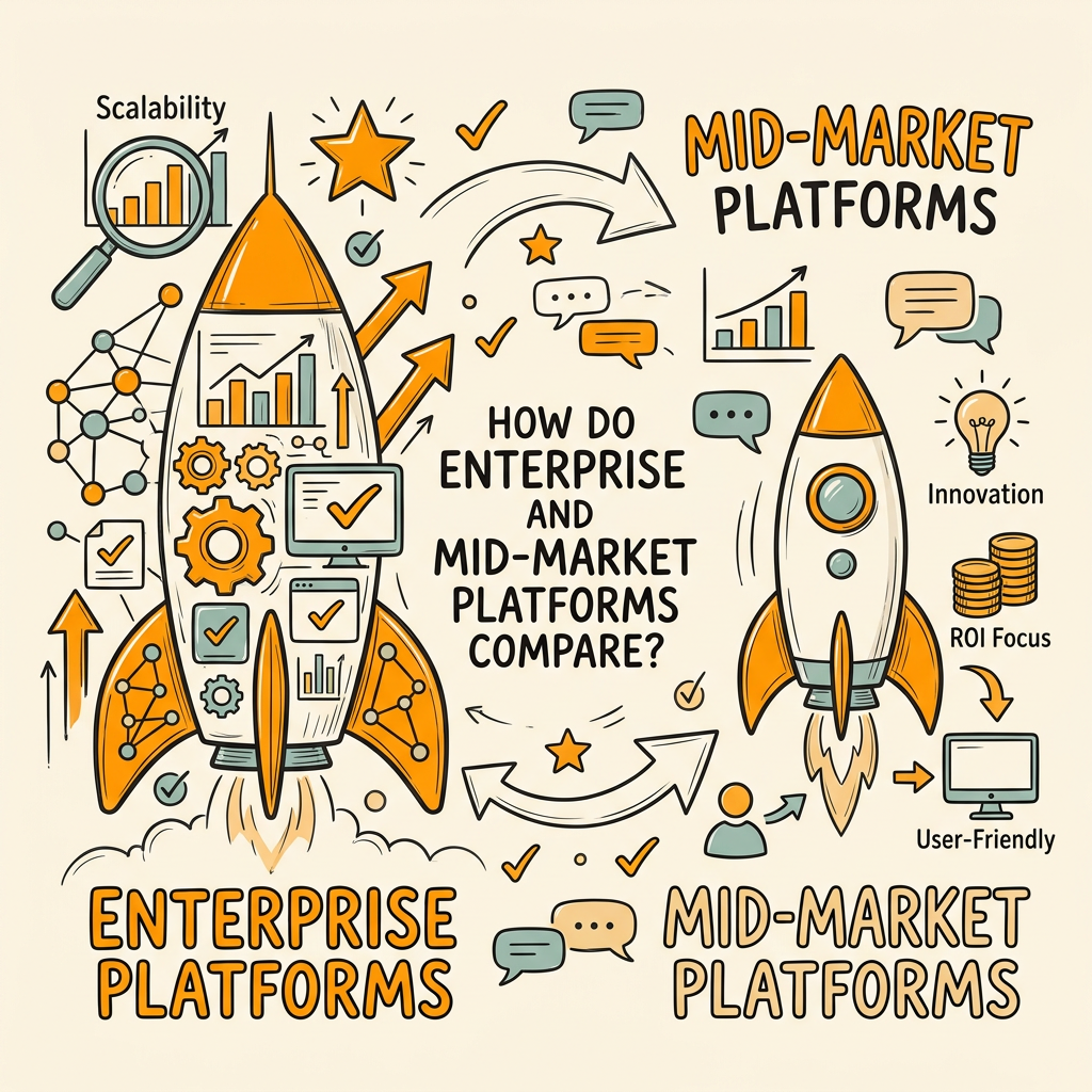 How Do Enterprise and Mid-Market Platforms Compare?