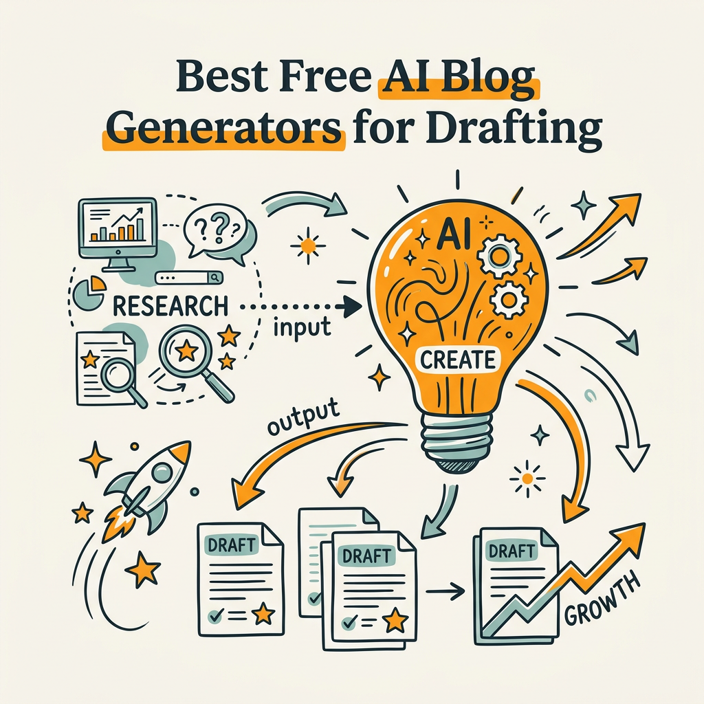 Best Free AI Blog Generators for Drafting