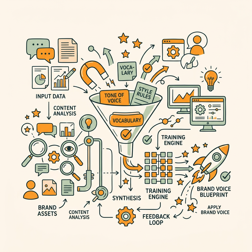 How AI Tools Train On Your Brand Voice