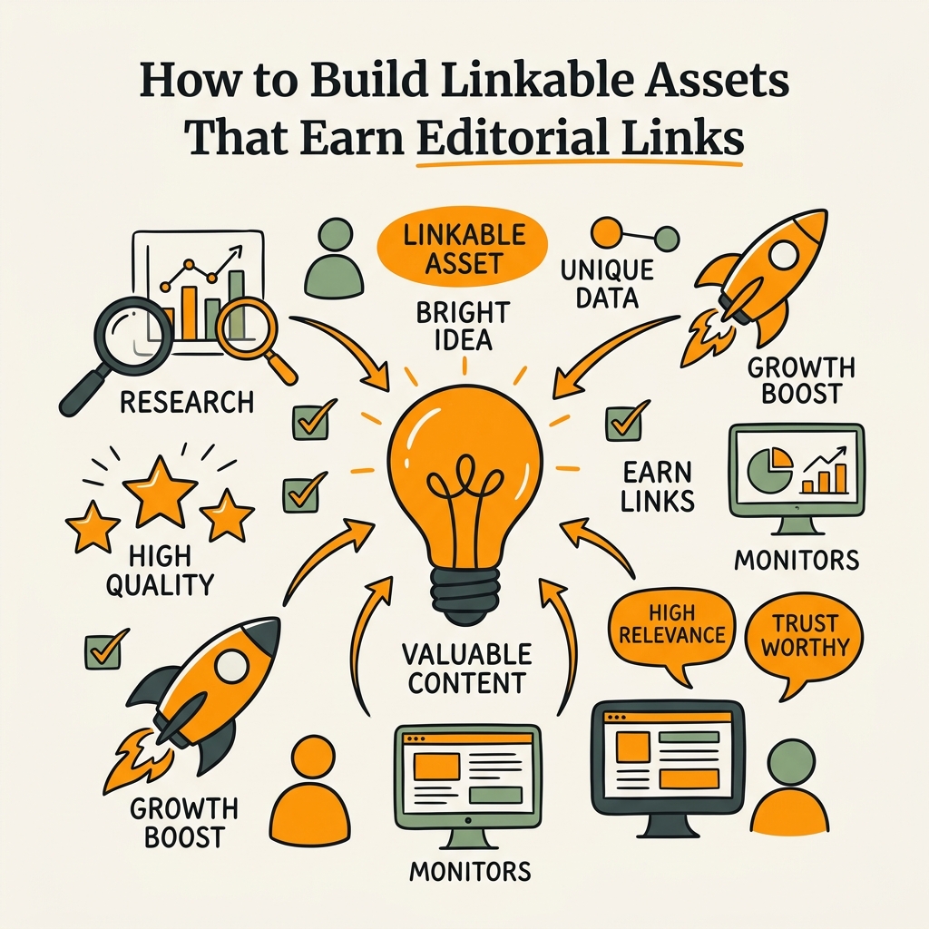 How to Build Linkable Assets That Earn Editorial Links