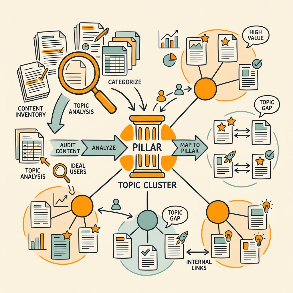 How Should You Audit and Map Your Existing Content to Build Clusters?