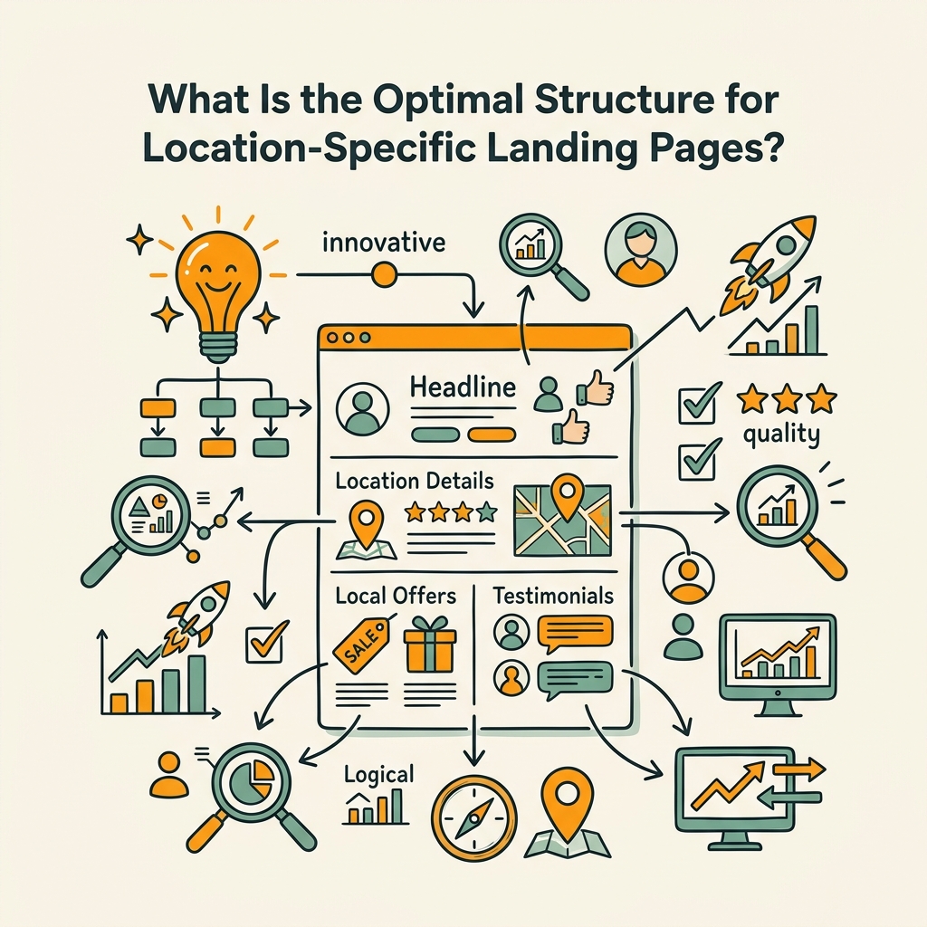 What Is the Optimal Structure for Location-Specific Landing Pages?