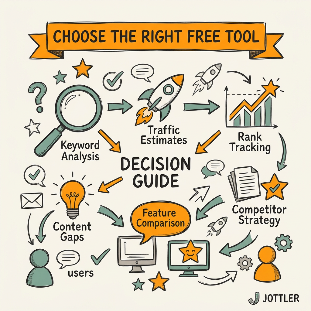 Which Free Tools Are Best for Each Competitive Research Task?