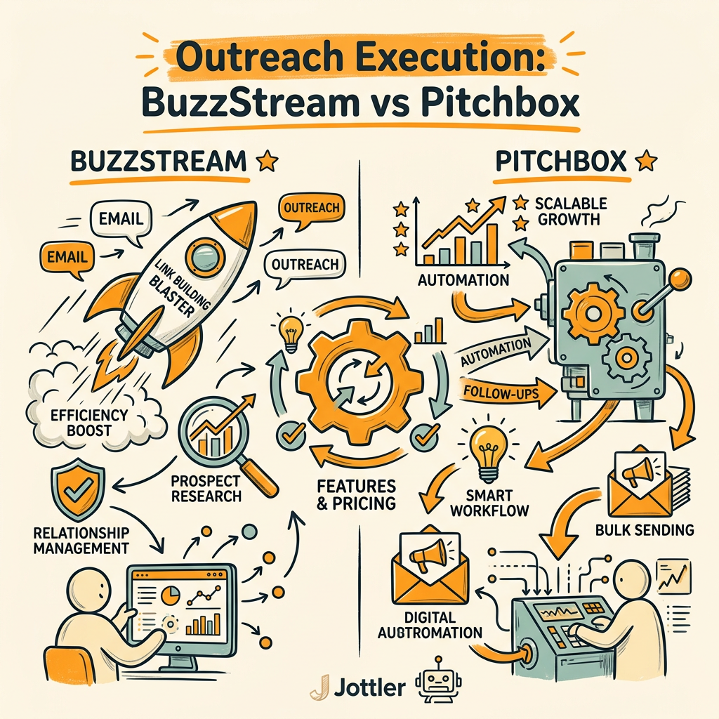 Outreach Execution: BuzzStream vs Pitchbox