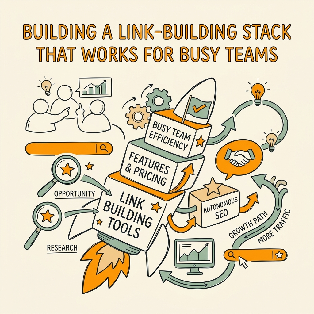 Building a Link-Building Stack That Works for Busy Teams