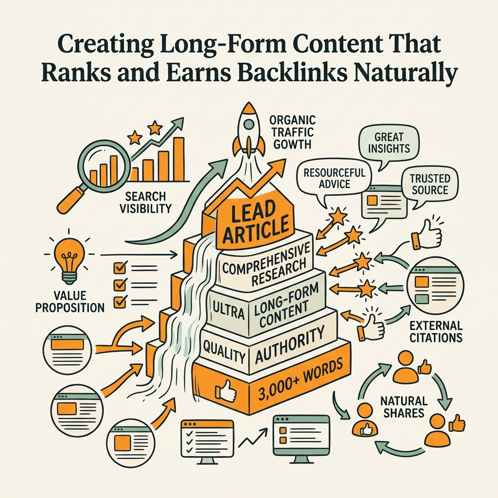 Creating Long-Form Content That Ranks and Earns Backlinks Naturally