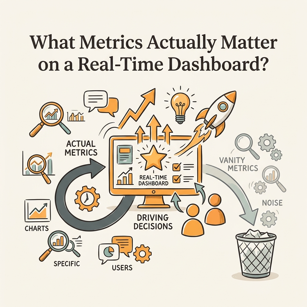 What Metrics Actually Matter on a Real-Time Dashboard?