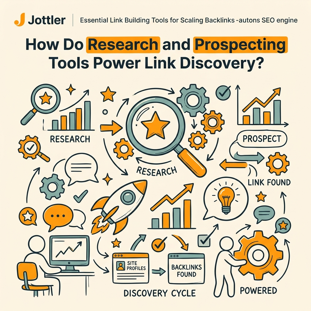 How Do Research and Prospecting Tools Power Link Discovery?