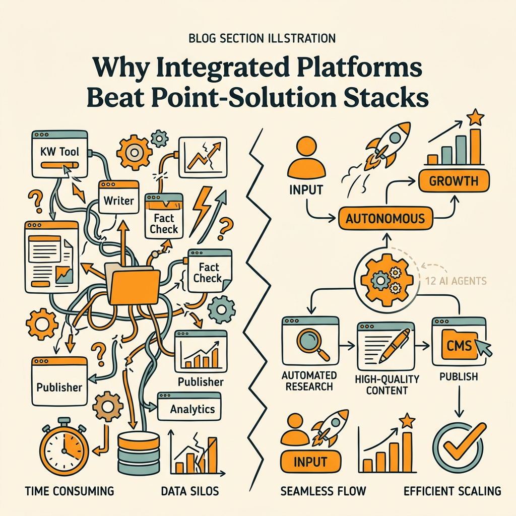 Why Integrated Platforms Beat Point-Solution Stacks