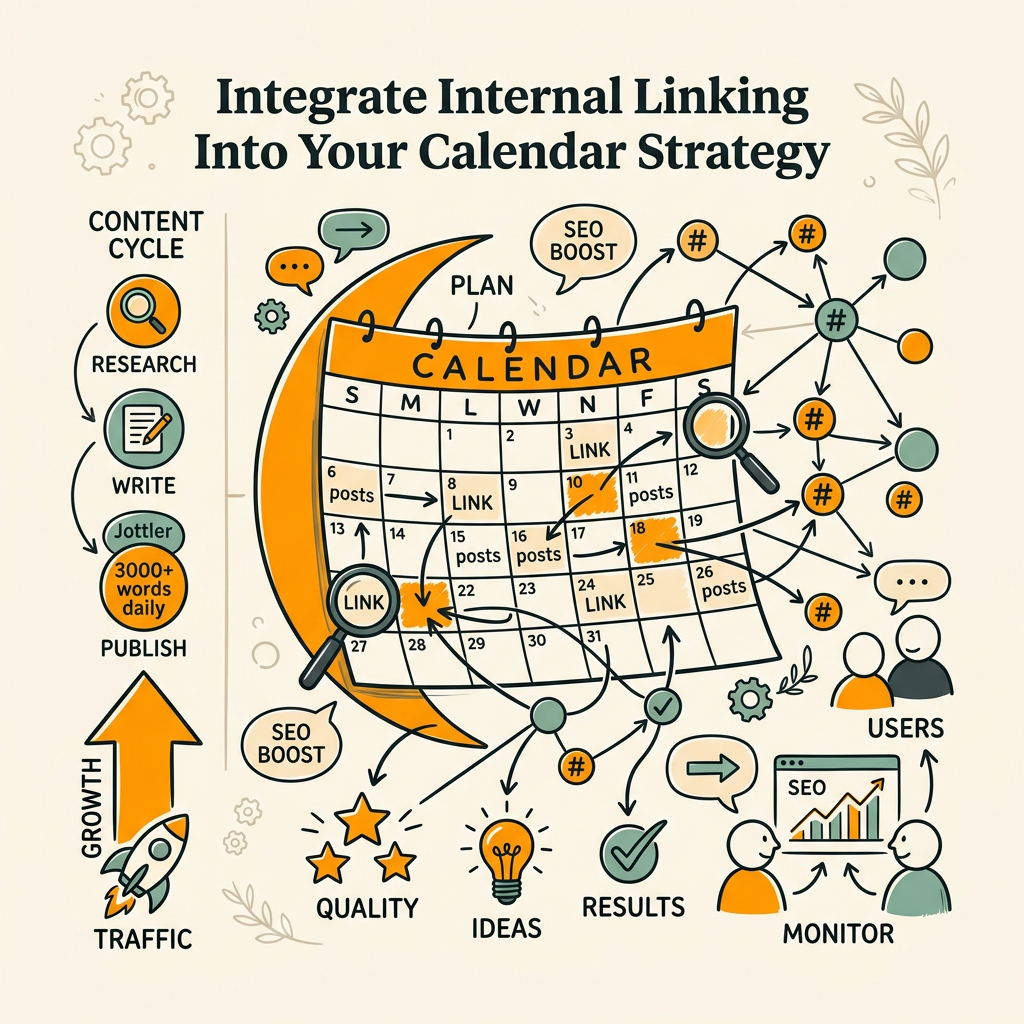 Integrate Internal Linking Into Your Calendar Strategy