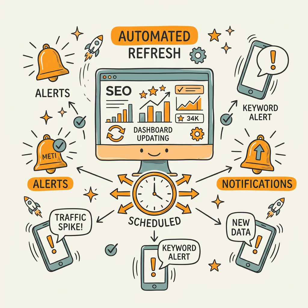 Configuring Automated Refresh Schedules and Alerts
